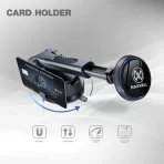 Maxwell Car Phone Holder & Wireless Fast Charger with Cooling Fan, MagSafe, 360° Suction, for iPhone and Samsung