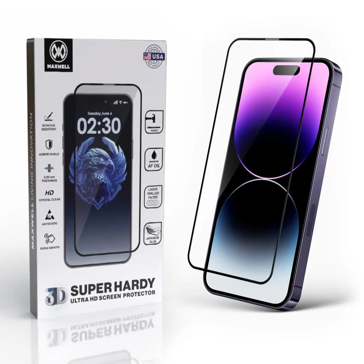 super hardy screen protector e pluse p1 2