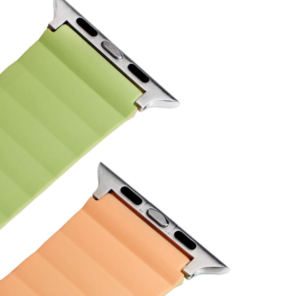 Maxwell Core Series Reversible Smart Watch Band Compatible with Apple Watch 42mm to 44mm (Peach Green)