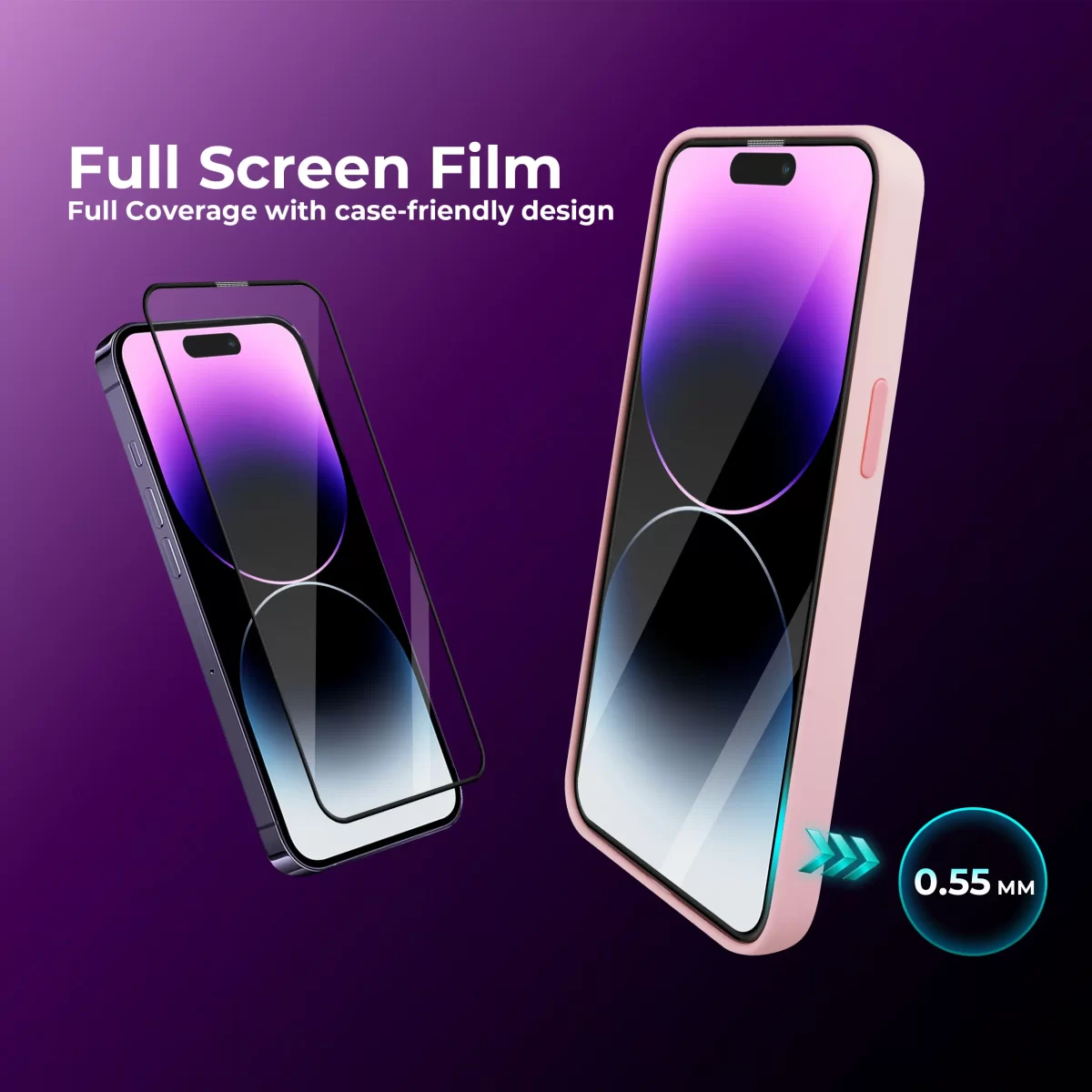 Maxwell 3D Anti-Reflection Screen Protector iPhone 14 Pro Max